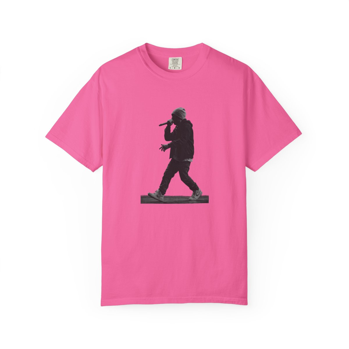 Bold Humorous Graphic Print T-Shirt - alternate angle 3, merchandise