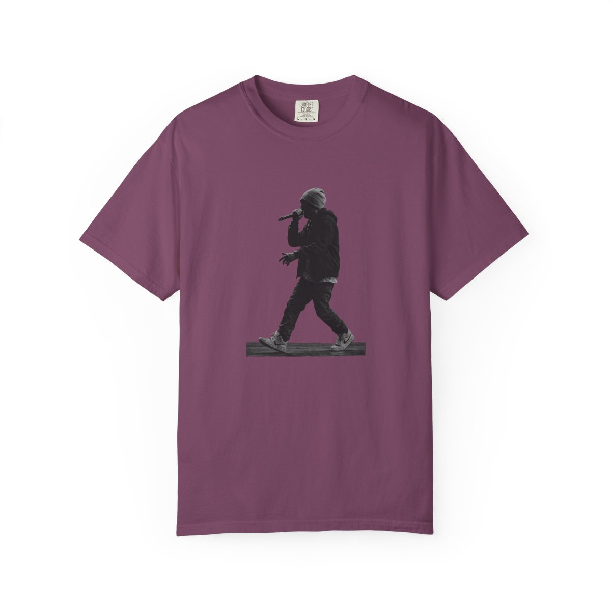 Bold Humorous Graphic Print T-Shirt - alternate angle 4, merchandise