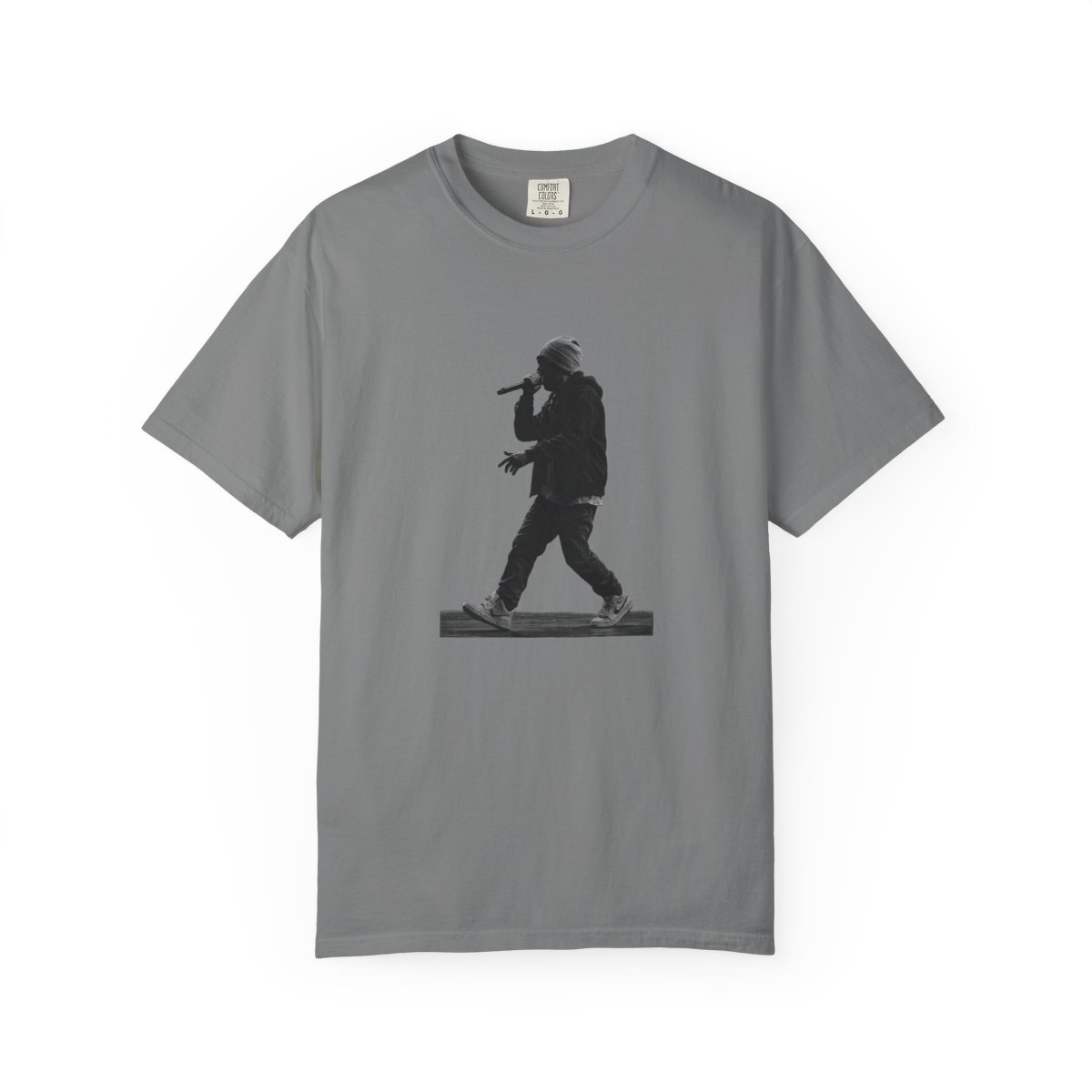 Bold Humorous Graphic Print T-Shirt - alternate angle 4, merchandise