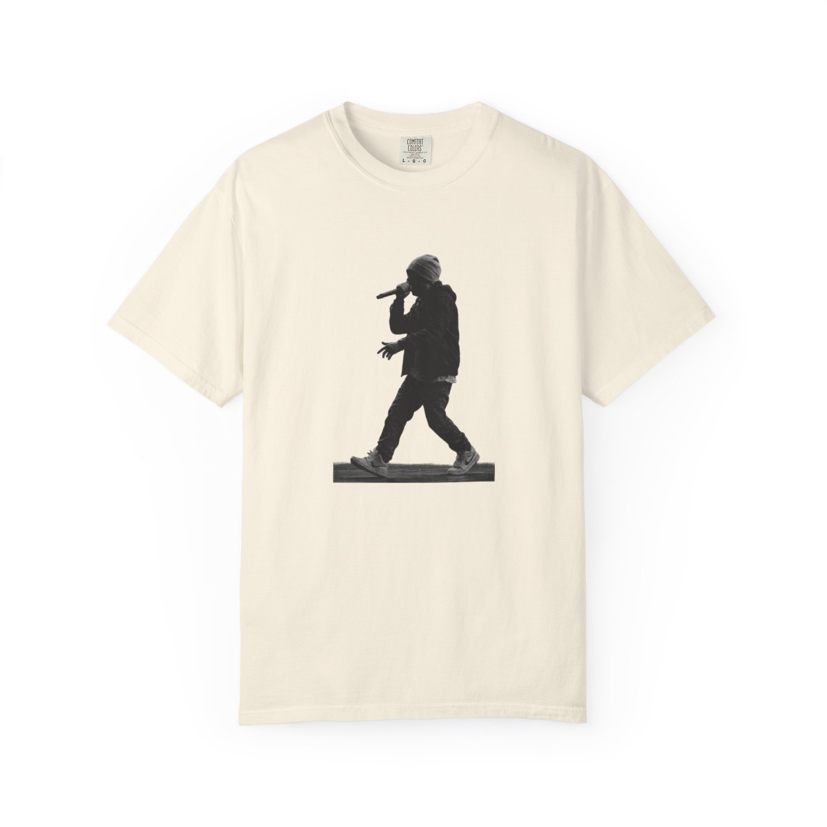 Bold Humorous Graphic Print T-Shirt - alternate angle 2, merchandise