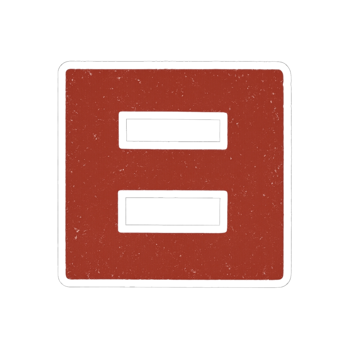 Eminem Iconic E Logo Sticker | Bold Vinyl Decal