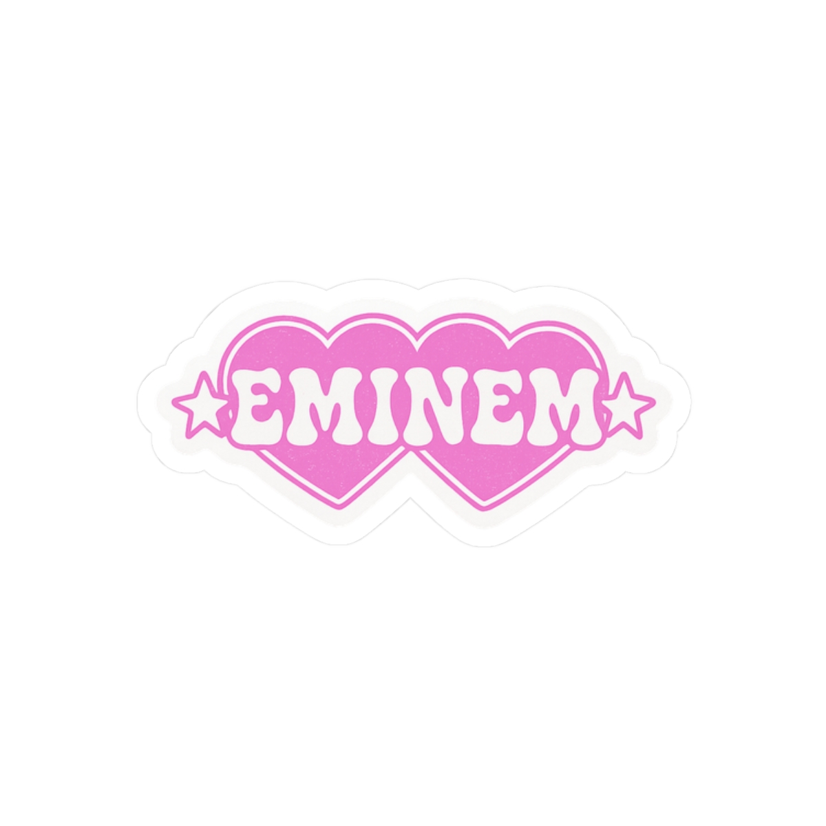 Eminem Y2K Sticker | Bold Retro Vinyl Decal - alternate angle 3, merchandise