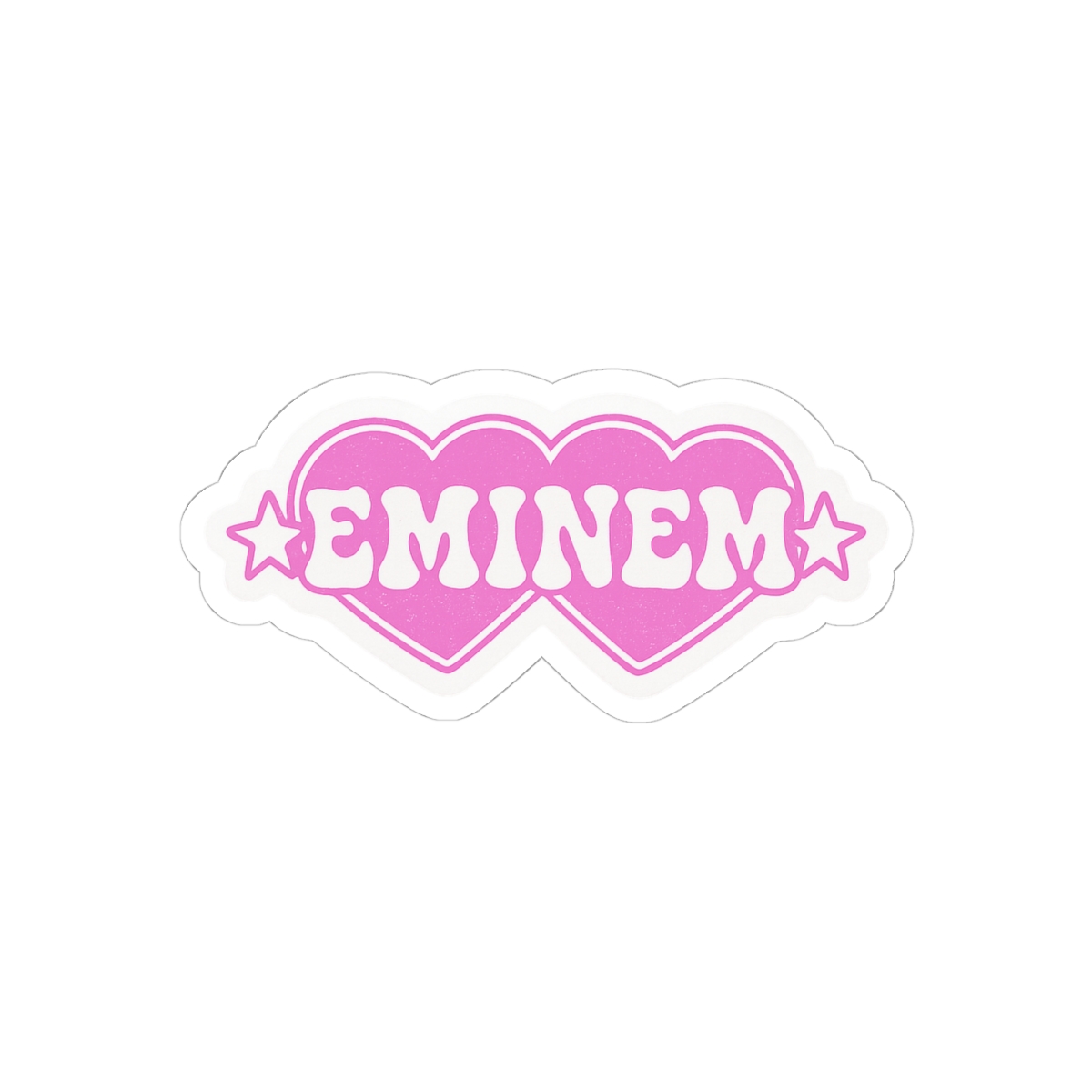 Eminem Y2K Sticker | Bold Retro Vinyl Decal - alternate angle 2, merchandise