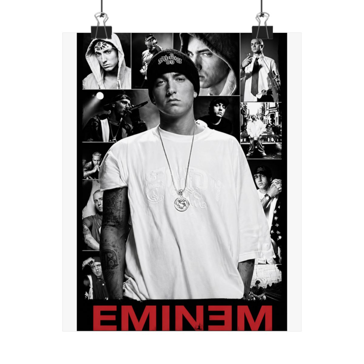 Eminem Collage Poster 36 x 24 Inches