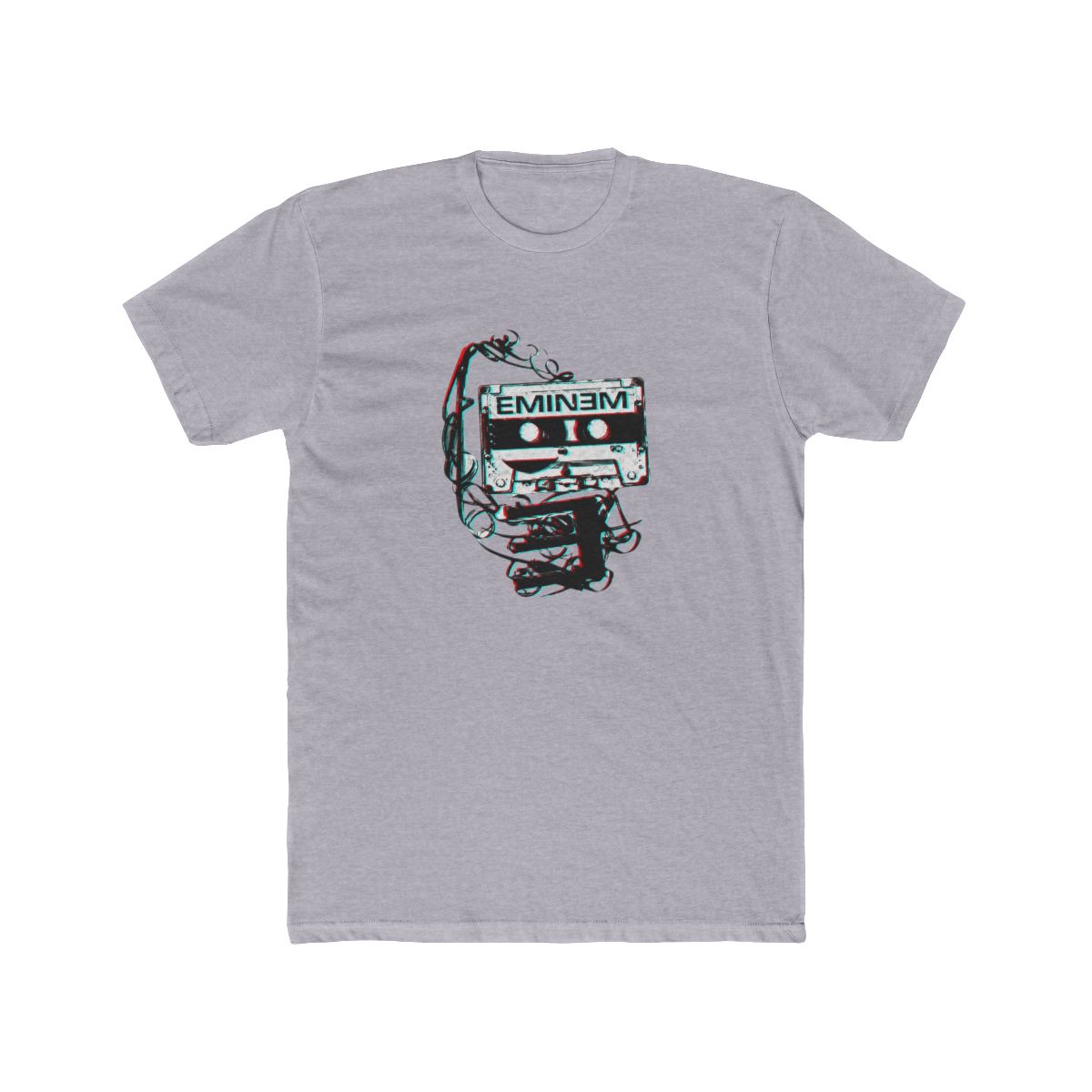 Eminem Tee: Tape (Large) - Grey - Large