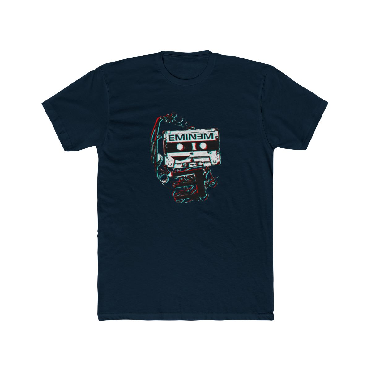Eminem Tee: Tape (Large) - Grey - Large - alternate angle 2, merchandise