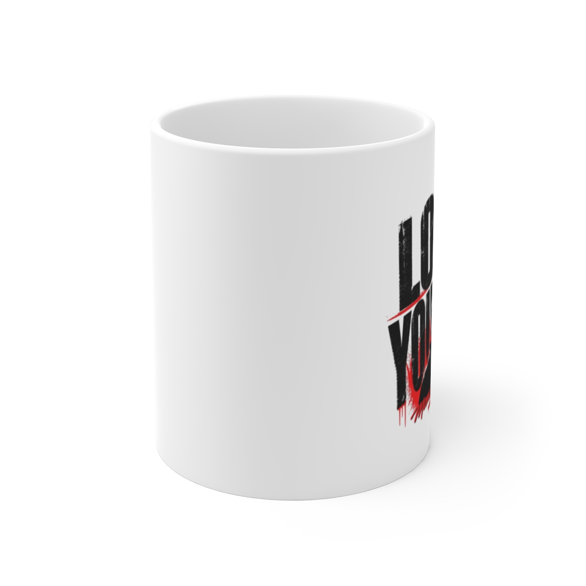 Eminem "Lose Yourself" White Mug - alternate angle 1, merchandise